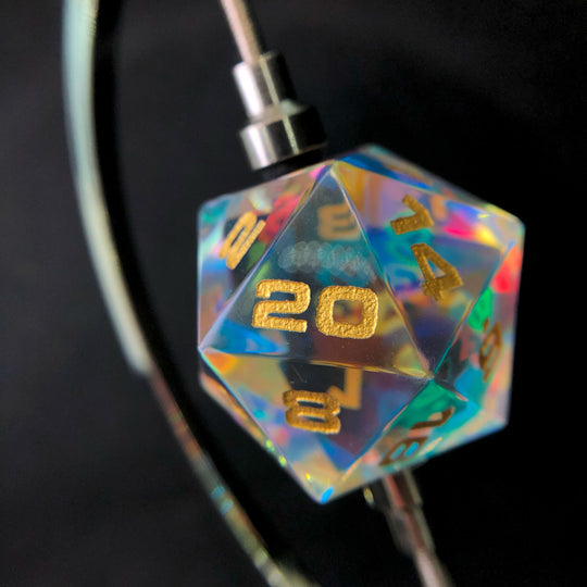 Prismatic Glass 30mm D20 Chonk
