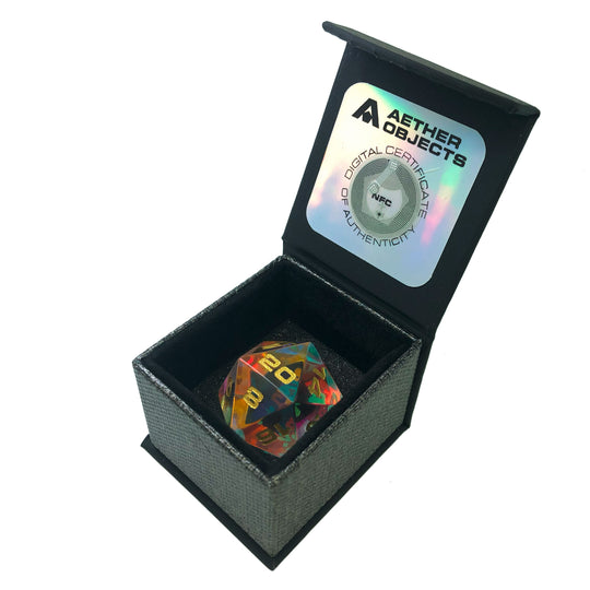 Prismatic Glass 30mm D20 Chonk