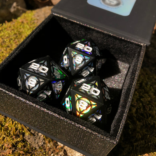 Holo Cathedral 3-Piece D20 Chonk Set