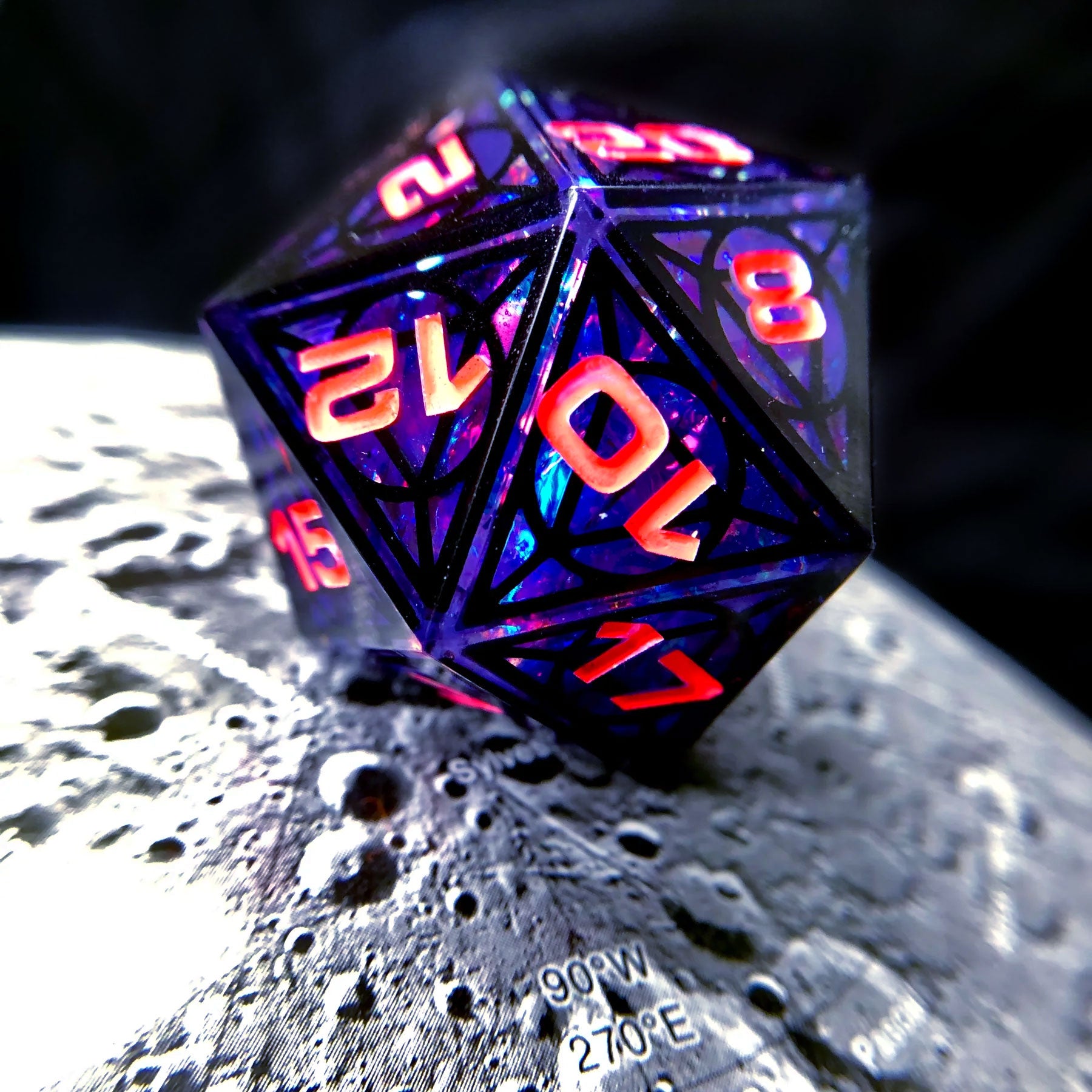 Lunar Cathedral 34mm D20 Chonk