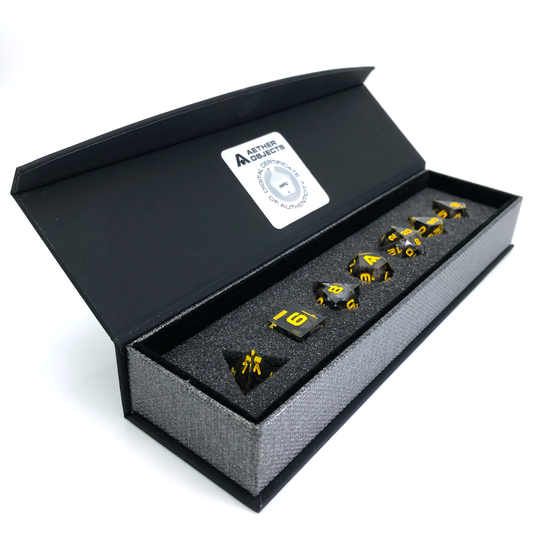 Cassette 7-Piece Polyhedral Dice Set