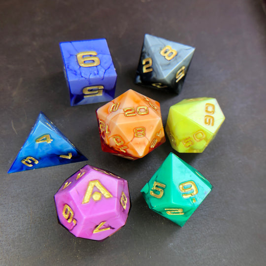 Brocken Spectre 7-Piece Polyhedral Dice Set