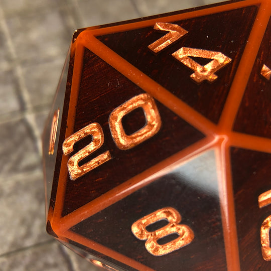 Padauk 34mm D20 Chonk