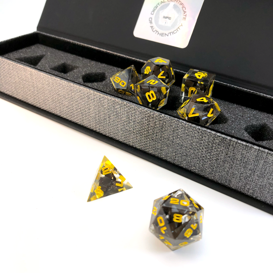 Cassette 7-Piece Polyhedral Dice Set