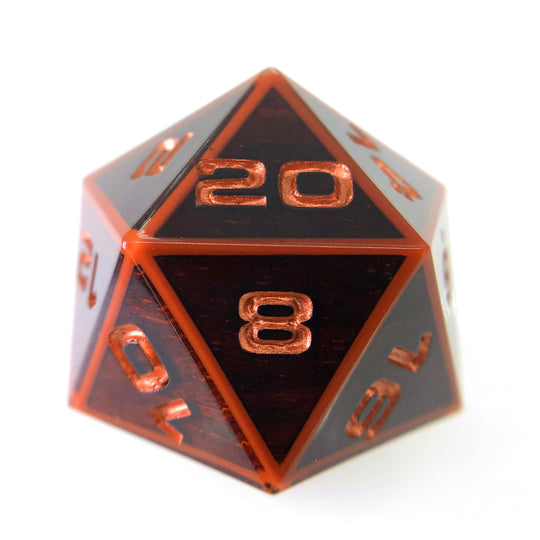 Padauk 34mm D20 Chonk