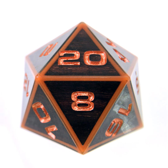 Bolivian Rosewood 34mm D20 Chonk
