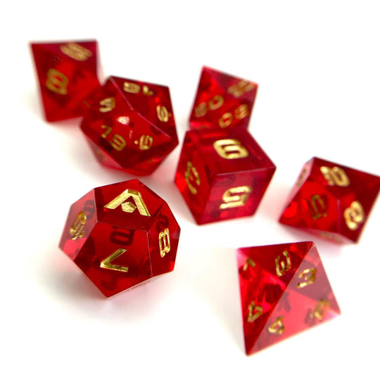 Chroma 7-Piece Resin Dice Set