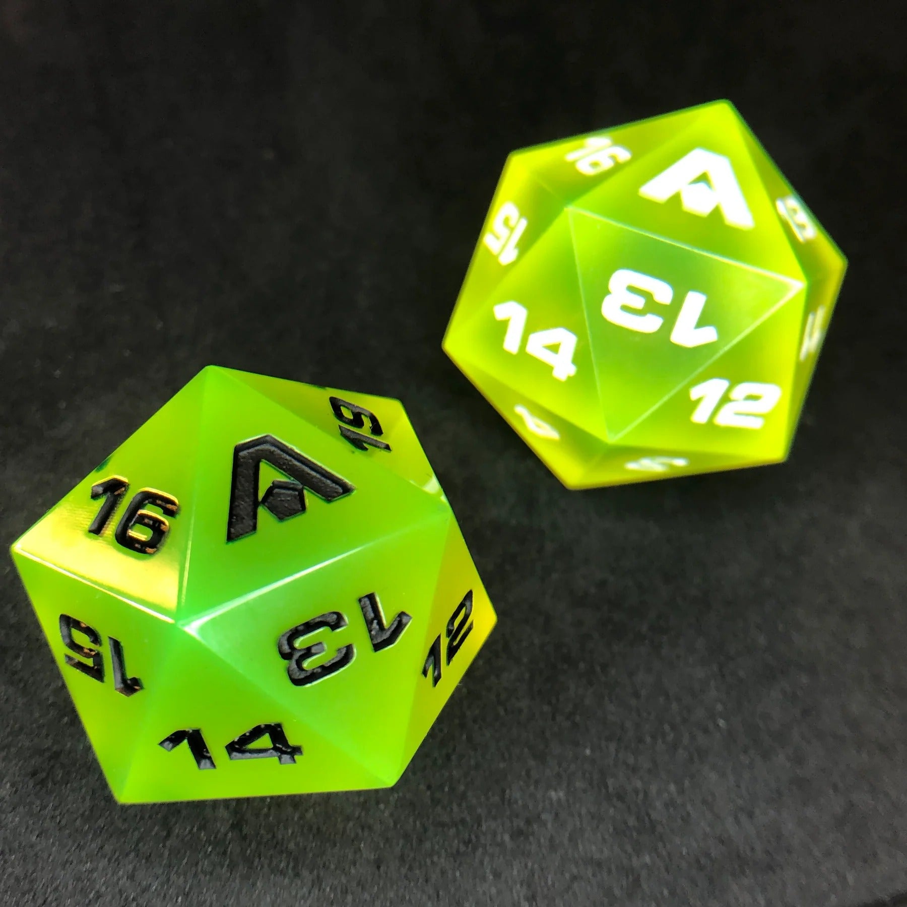 How We Roll: The Difference Between Standard and Spindown D20 Dice