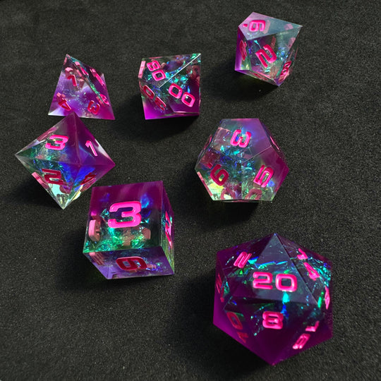 Spellwave 7-Piece Resin Dice Set