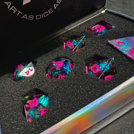 Spellwave 7-Piece Resin Dice Set