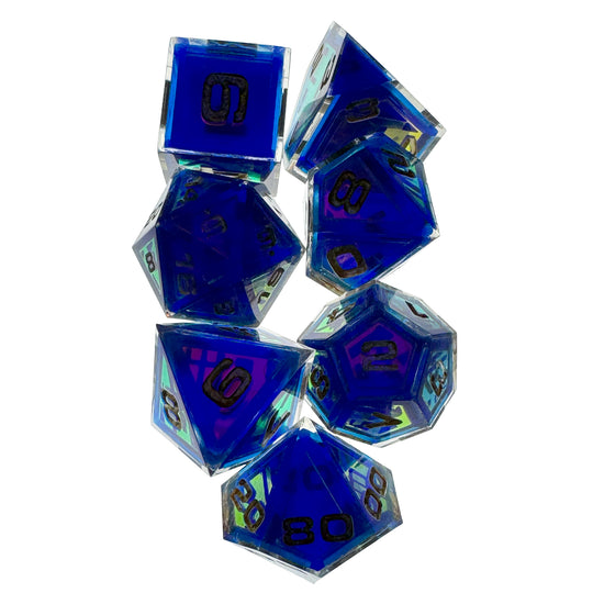 Isolinear 7-Piece Resin Dice Set
