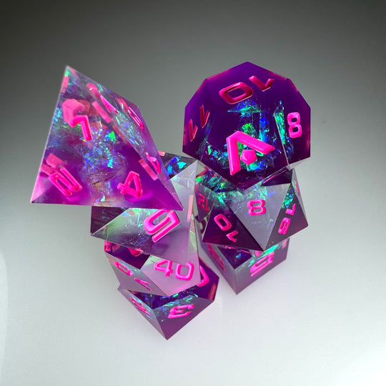 Spellwave 7-Piece Resin Dice Set