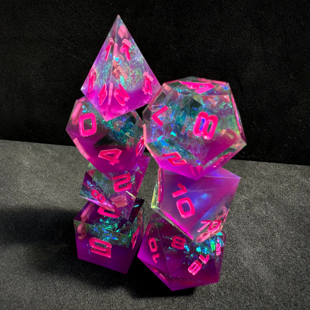 Spellwave 7-Piece Resin Dice Set