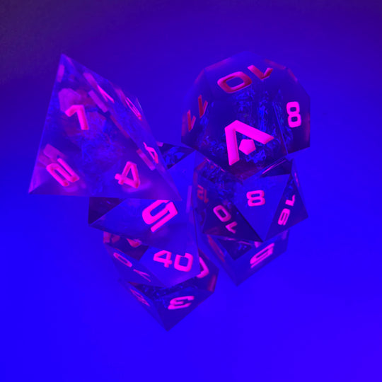 Spellwave 7-Piece Resin Dice Set