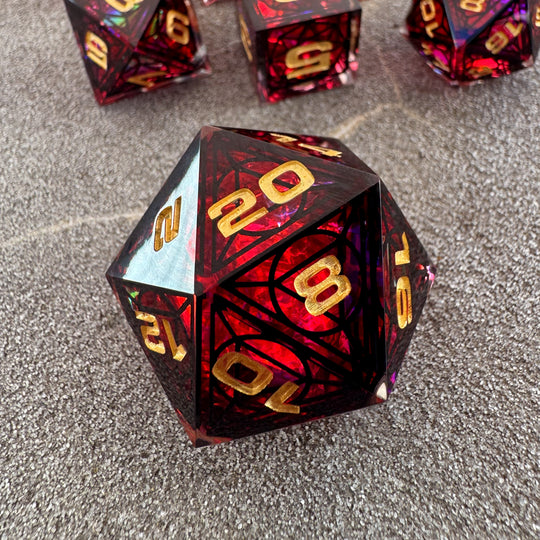 Crimson Cathedral 35mm D20 Chonk