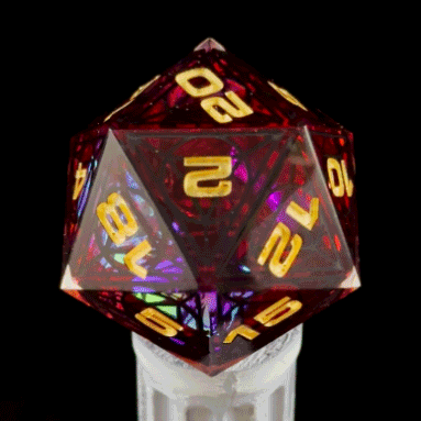 Crimson Cathedral 35mm D20 Chonk