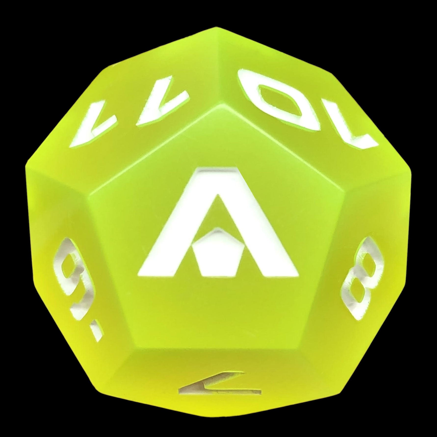 Aether Objects Chartreuse D20