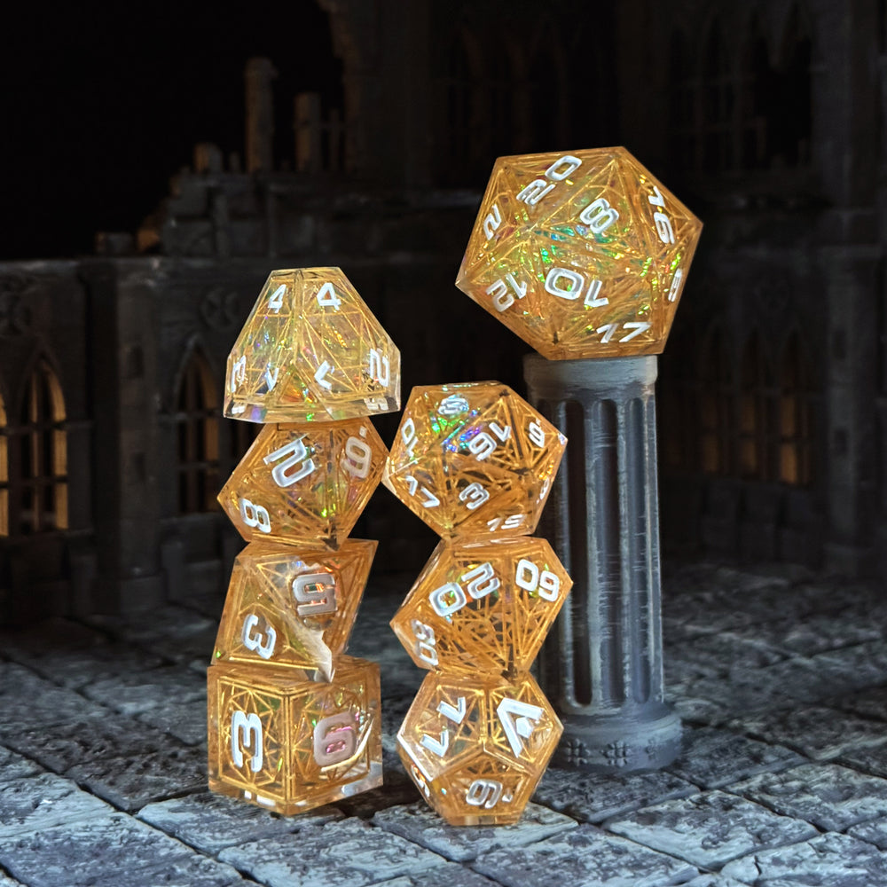 Elysian Cathedral Dice Set