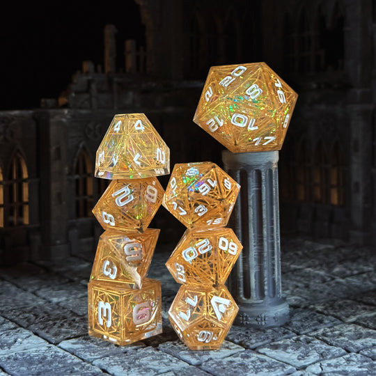 Elysian Cathedral Dice Set