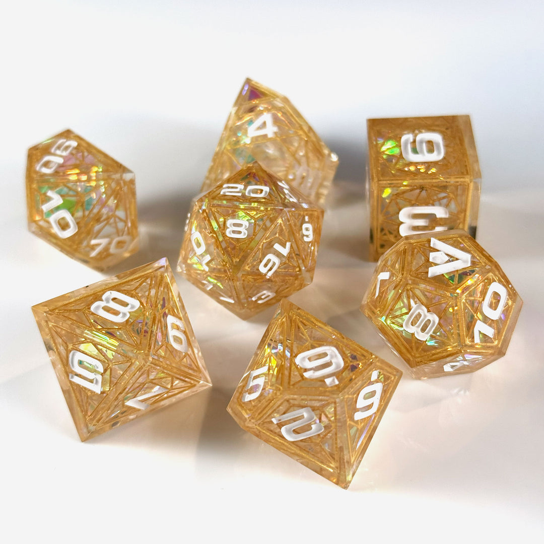 Elysian Cathedral Dice Set