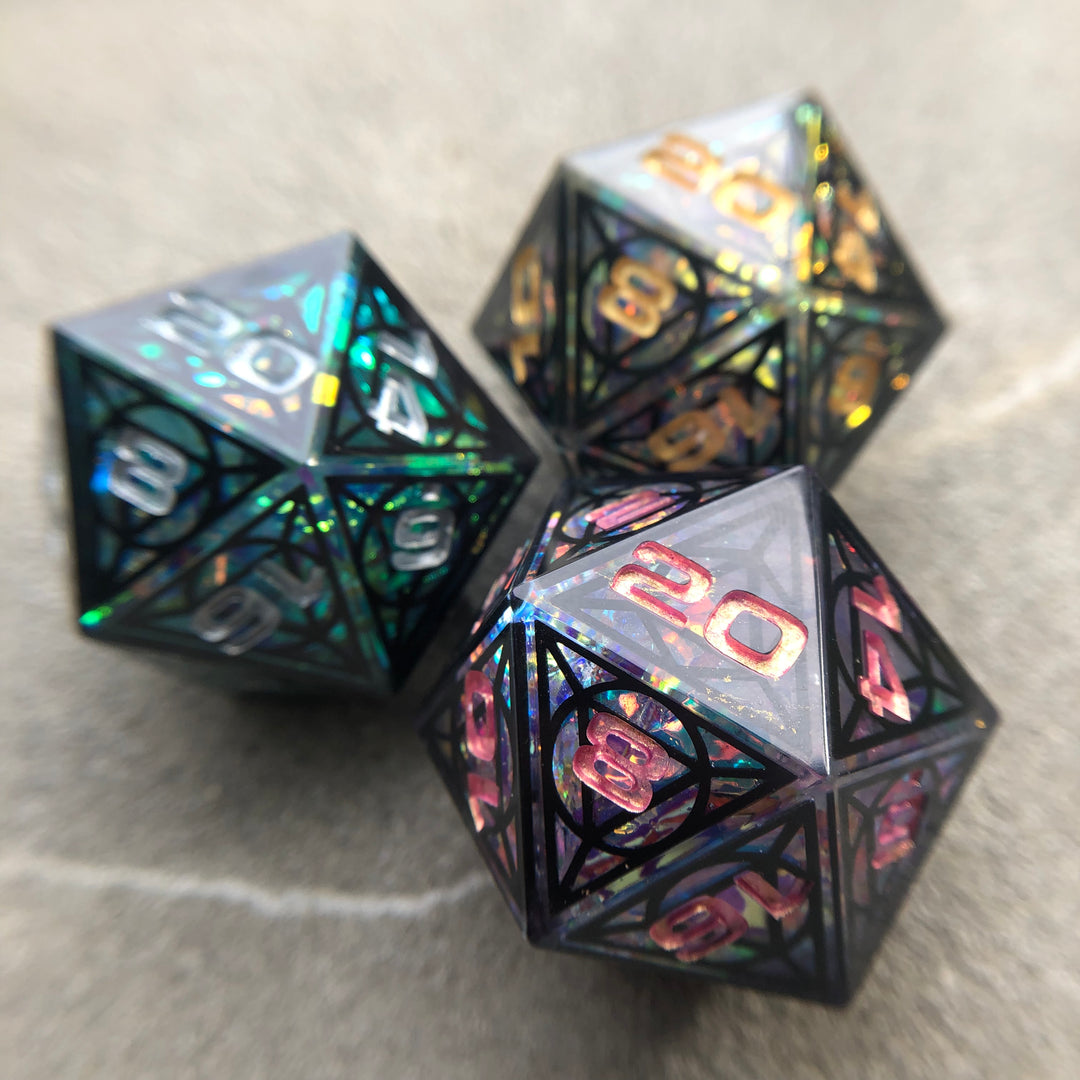 Cathedral Trilogy 3-Piece D20 Chonk Set