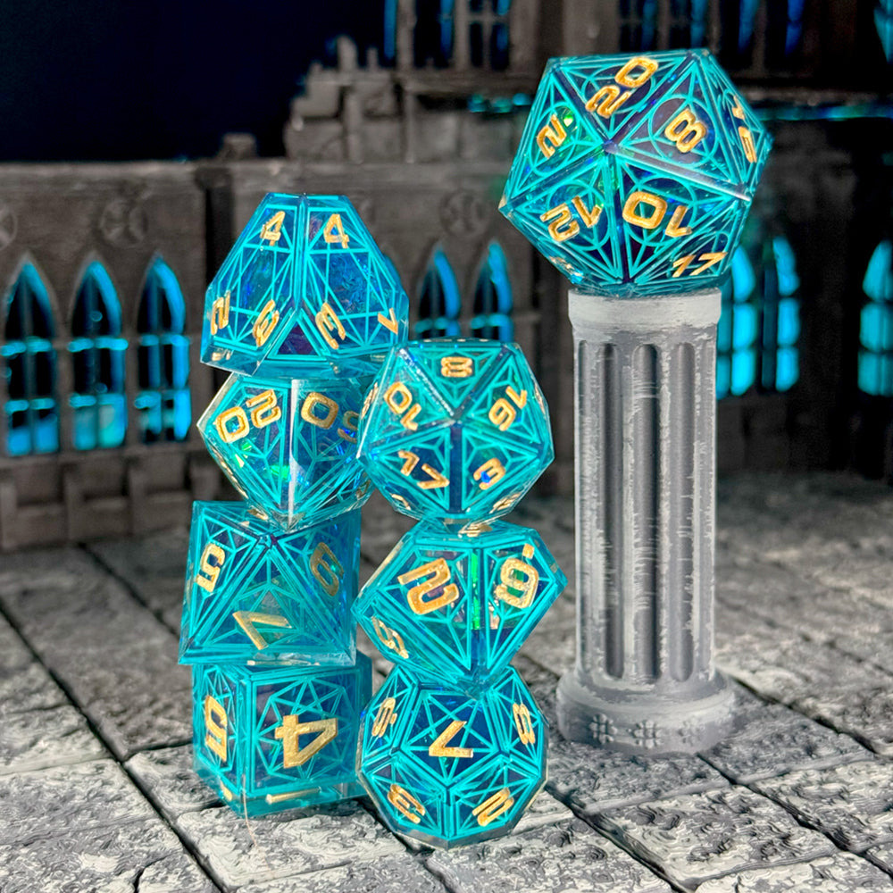 Leyspire Cathedral Dice Set