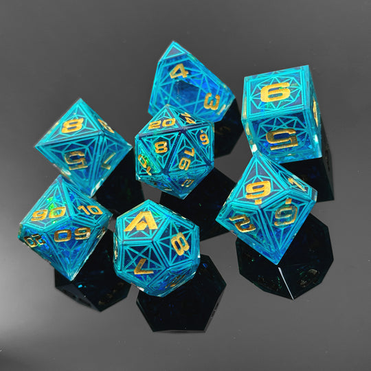Leyspire Cathedral Dice Set