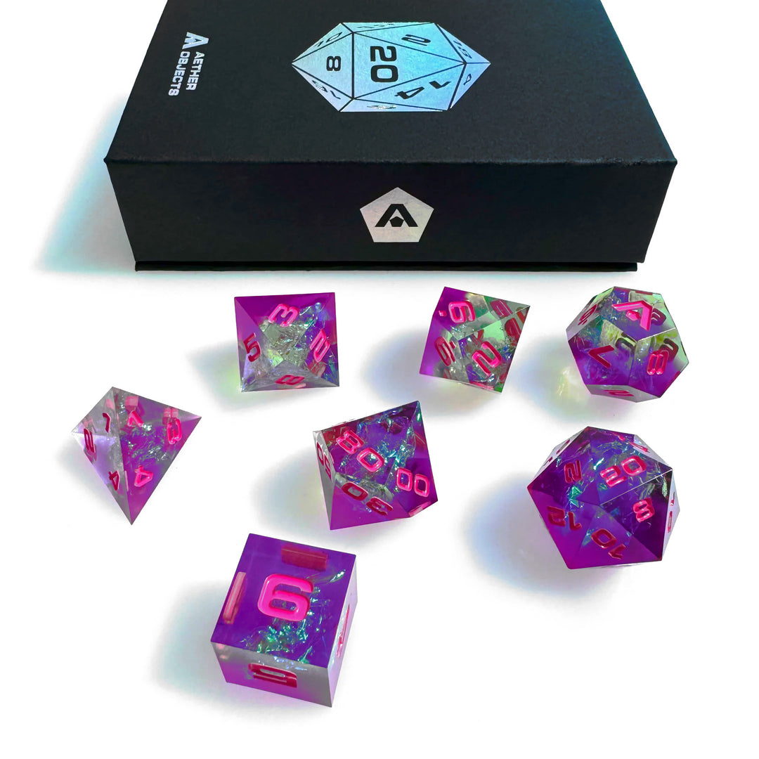 Spellwave 7-Piece Resin Dice Set