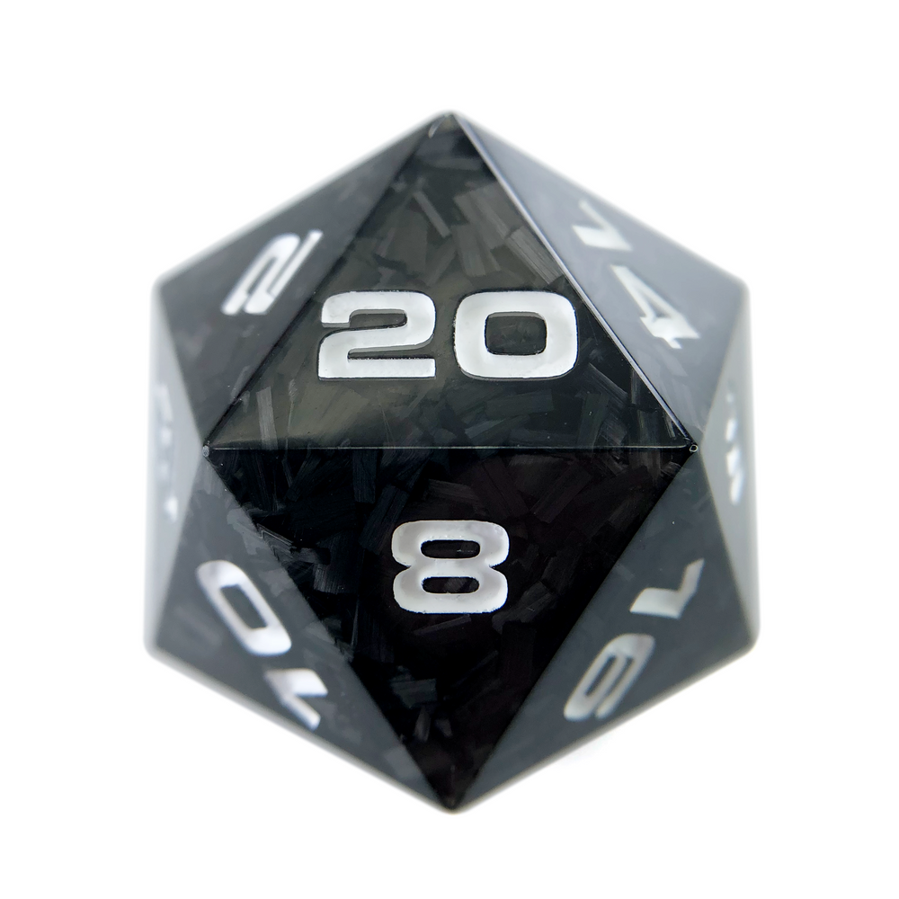 Forged Carbon Fiber 35mm D20 Chonk