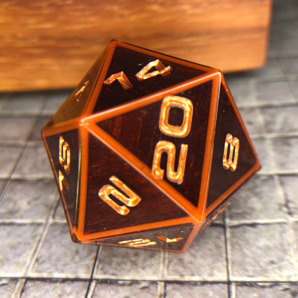 Padauk 34mm D20 Chonk