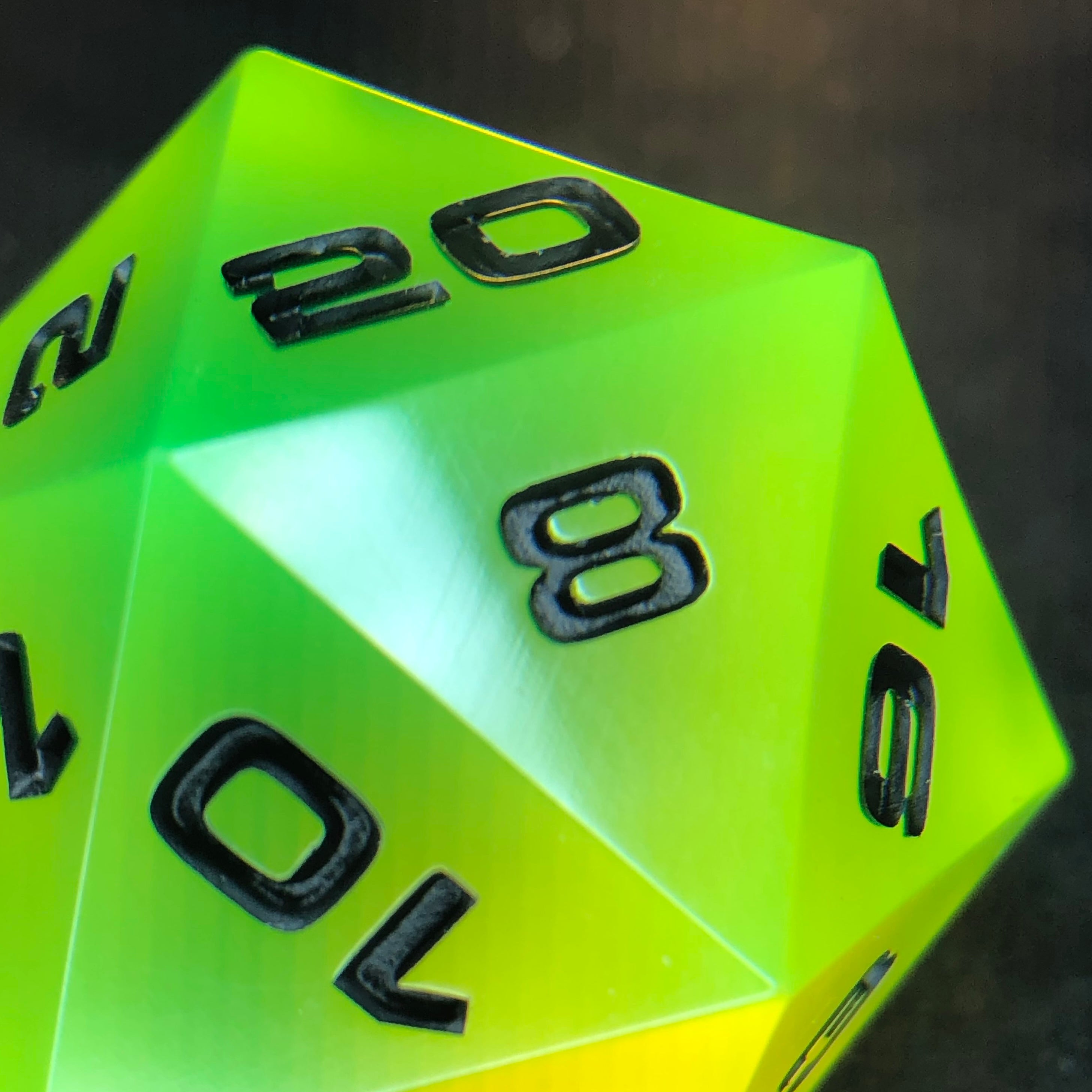 Chartreuse 34mm D20 Chonk