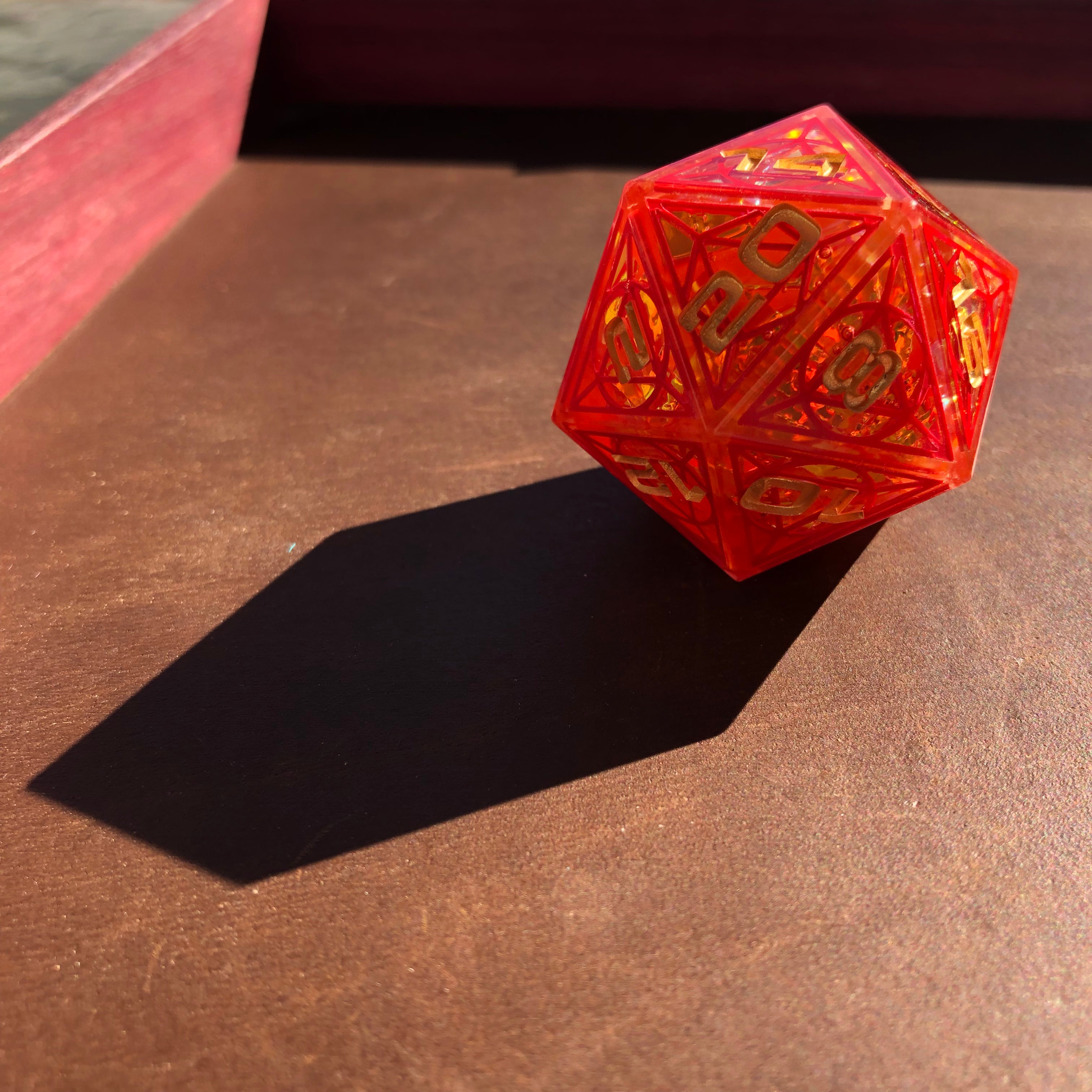 Rouge Cathedral 34mm D20 Chonk