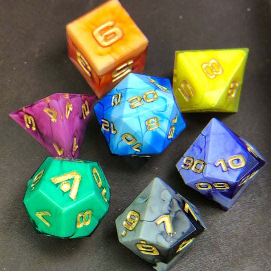 Brocken Spectre 7-Piece Polyhedral Dice Set