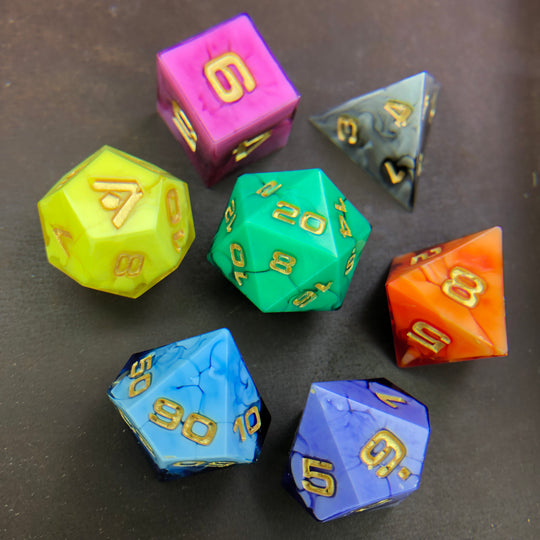 Brocken Spectre 7-Piece Polyhedral Dice Set