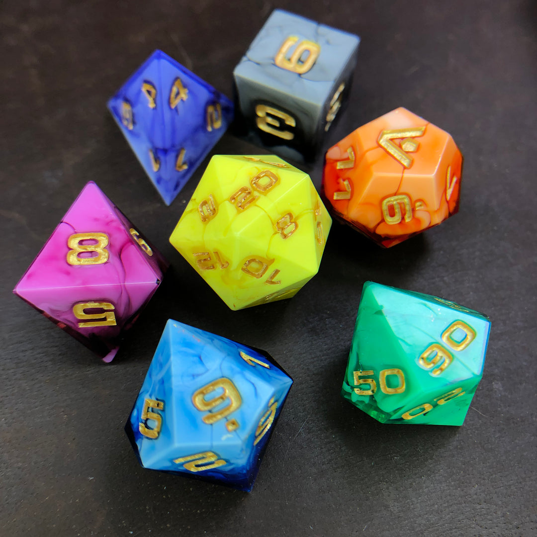 Brocken Spectre 7-Piece Polyhedral Dice Set