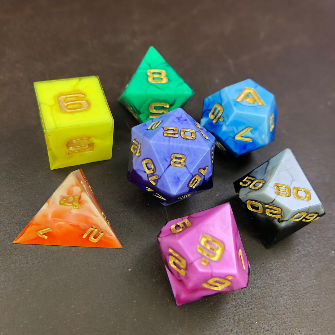 Brocken Spectre 7-Piece Polyhedral Dice Set