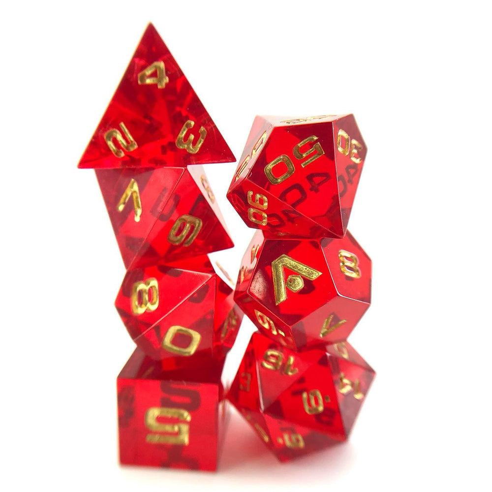 Chroma 7-Piece Resin Dice Set